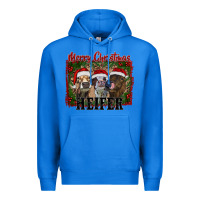 True Royal merry christmas heifer Premium Hoodie - RanaPortraitStore