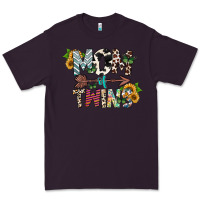 Plum mom of twins Premium Tee - CowhideDigitalArt