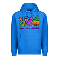 True Royal peace love halloween Premium Hoodie - Zillion Design Studio