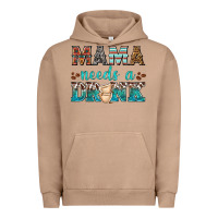 Pigment Burro mama needs a drink Urban Hoodie - texasbilliewilder