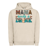 Pigment French Oak mama needs a drink Urban Hoodie - texasbilliewilder