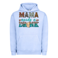 Pigment Grape Ice mama needs a drink Urban Hoodie - texasbilliewilder