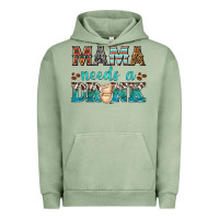Pigment Oil Green mama needs a drink Urban Hoodie - texasbilliewilder