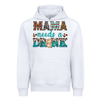 White mama needs a drink Urban Hoodie - texasbilliewilder