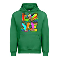Emerald love pride Urban Hoodie - Zillion Design Studio