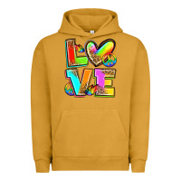 Pigment Peanut Butter love pride Urban Hoodie - Zillion Design Studio