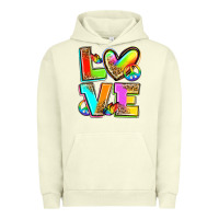 Pigment Pistachio love pride Urban Hoodie - Zillion Design Studio
