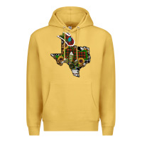 Antique Gold christmas texas Premium Hoodie - RanaPortraitStore