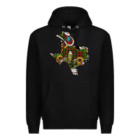 Black christmas texas Premium Hoodie - RanaPortraitStore