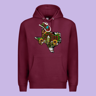 Christmas Texas Premium Hoodie Designed By Ranaportraitstore