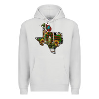 Dove Grey christmas texas Premium Hoodie - RanaPortraitStore