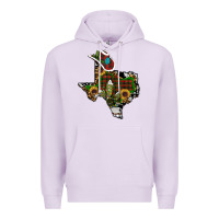 Lilac christmas texas Premium Hoodie - RanaPortraitStore