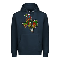 Navy christmas texas Premium Hoodie - RanaPortraitStore