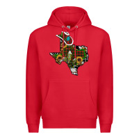 Red christmas texas Premium Hoodie - RanaPortraitStore