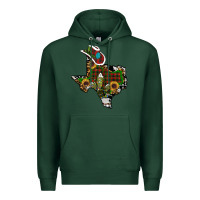 Sports Green christmas texas Premium Hoodie - RanaPortraitStore