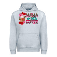 Heather Grey mama needs coffee mothers day Urban Hoodie - texasbilliewilder
