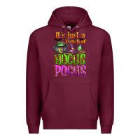 Burgundy it's just a bunch of hocus pocus Premium Hoodie - Zillion Design Studio