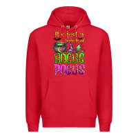 Red it's just a bunch of hocus pocus Premium Hoodie - Zillion Design Studio