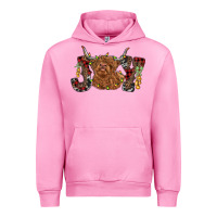 Fuchsia Pink joy highland cow Urban Hoodie - RanaPortraitStore