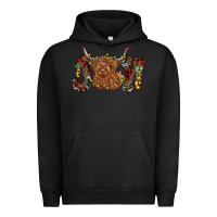 Pigment Black joy highland cow Urban Hoodie - RanaPortraitStore