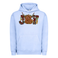 Pigment Grape Ice joy highland cow Urban Hoodie - RanaPortraitStore