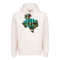 Pale Pink merry christmas texas Premium Hoodie - RanaPortraitStore