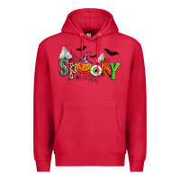 Cardinal halloween spooky Premium Hoodie - Zillion Design Studio
