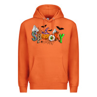 Carrot halloween spooky Premium Hoodie - Zillion Design Studio