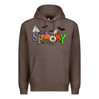 Coffee halloween spooky Premium Hoodie - Zillion Design Studio
