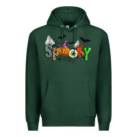 Sports Green halloween spooky Premium Hoodie - Zillion Design Studio