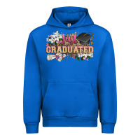 Cobalt just graduated Urban Hoodie - Zillion Design Studio