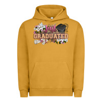Pigment Peanut Butter just graduated Urban Hoodie - Zillion Design Studio