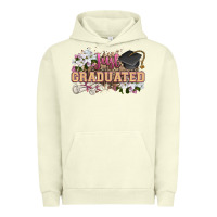 Pigment Pistachio just graduated Urban Hoodie - Zillion Design Studio