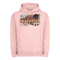 Pigment Salmon just graduated Urban Hoodie - Zillion Design Studio