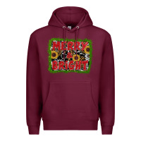 Burgundy marry and bright Premium Hoodie - RanaPortraitStore