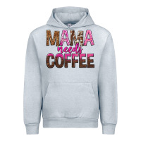 Heather Grey mama needs coffee tbw Urban Hoodie - texasbilliewilder