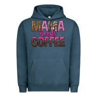Pigment Midnight Navy mama needs coffee tbw Urban Hoodie - texasbilliewilder