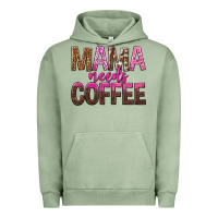 Pigment Oil Green mama needs coffee tbw Urban Hoodie - texasbilliewilder