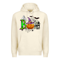 Sandshell boo halloween Premium Hoodie - Zillion Design Studio