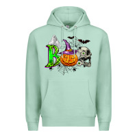 Seafoam boo halloween Premium Hoodie - Zillion Design Studio