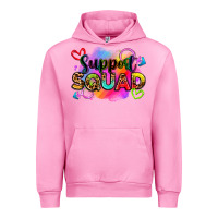 Fuchsia Pink support squad Urban Hoodie - Zillion Design Studio