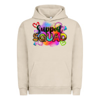 Pigment French Oak support squad Urban Hoodie - Zillion Design Studio