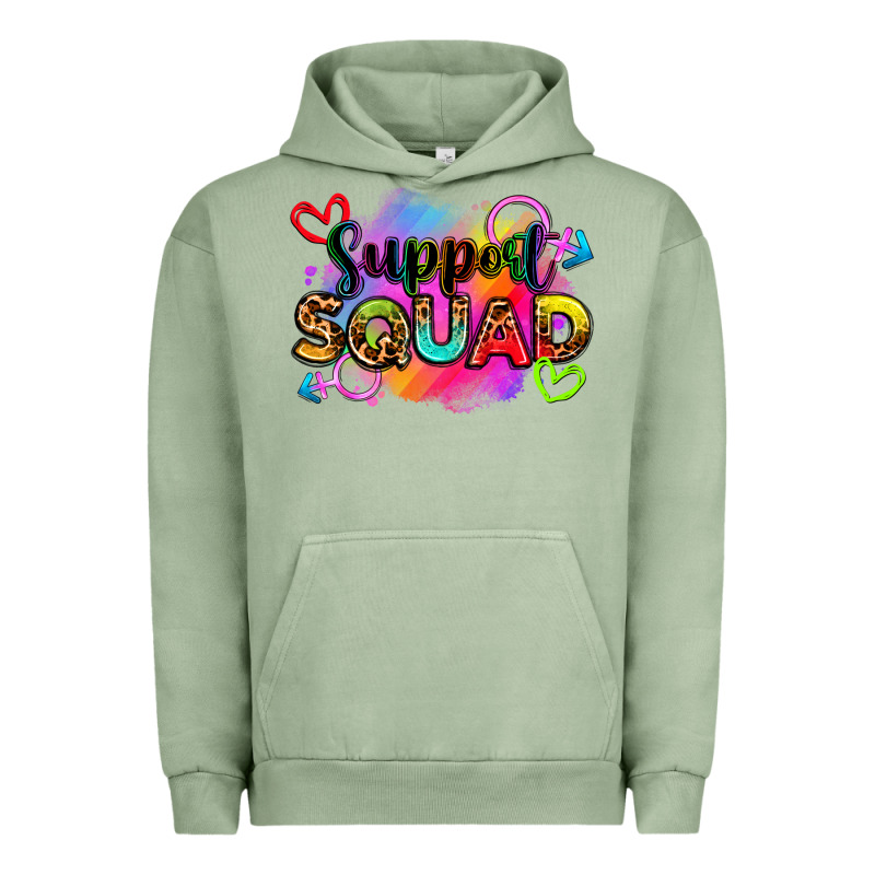 Support Squad Urban Hoodie by Zillion Design Studio | Teevron