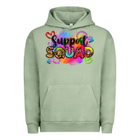 Pigment Oil Green support squad Urban Hoodie - Zillion Design Studio
