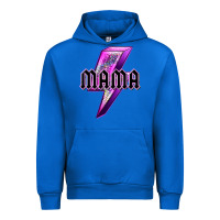 Cobalt mama neon leopard lightning bolt Urban Hoodie - texasbilliewilder