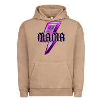 Pigment Burro mama neon leopard lightning bolt Urban Hoodie - texasbilliewilder