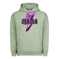 Pigment Oil Green mama neon leopard lightning bolt Urban Hoodie - texasbilliewilder