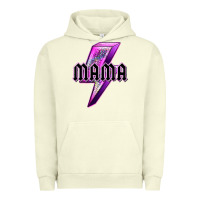 Pigment Pistachio mama neon leopard lightning bolt Urban Hoodie - texasbilliewilder