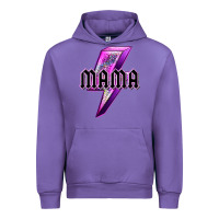 Tulip mama neon leopard lightning bolt Urban Hoodie - texasbilliewilder