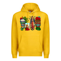 Lady Of Guadalupe Coffee Cups Premium Hoodie | Teevron